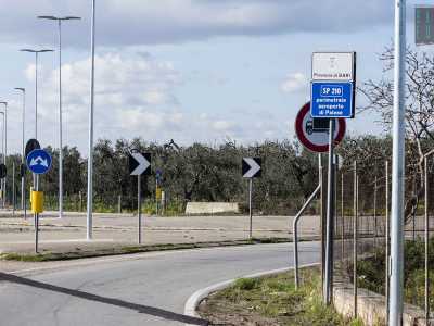 La perimetrale dell'aeroporto